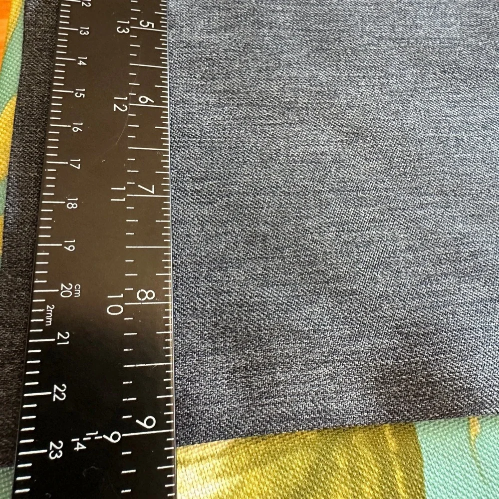 VTG Levi Strauss Action Slacks Trousers Men 40x30 Grey Vintage Polyester 90s EUC